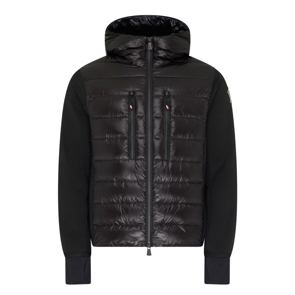 Moncler Grenoble Bi-material down jacket